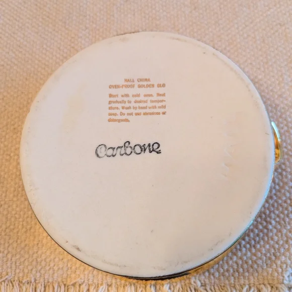 Vintage Hall Golden Globe Carbone covered casserole - Picture 10 of 13